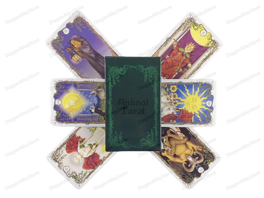 50 OFF TODAY the Animal Tarot Card Tarot Cards, Tarot Deck, Tarot for