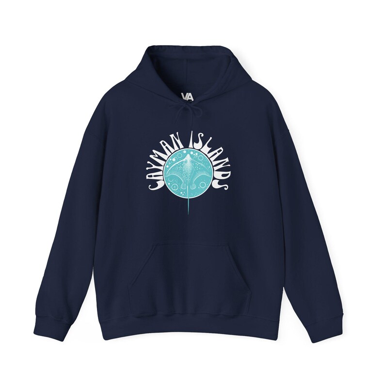 Caribbean Travel Hoodie, Soft Cotton Blend, Relaxed Fit (Unisex) image 10