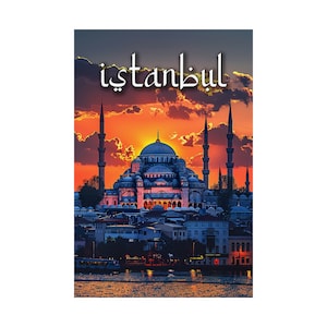 Istanbul Modern Travel Print: Turkey Travel Print, Perfect for Travel Lovers