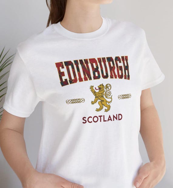Edinburgh Scotland T-Shirt, Scottish Tartan, Heritage Pride (Unisex)