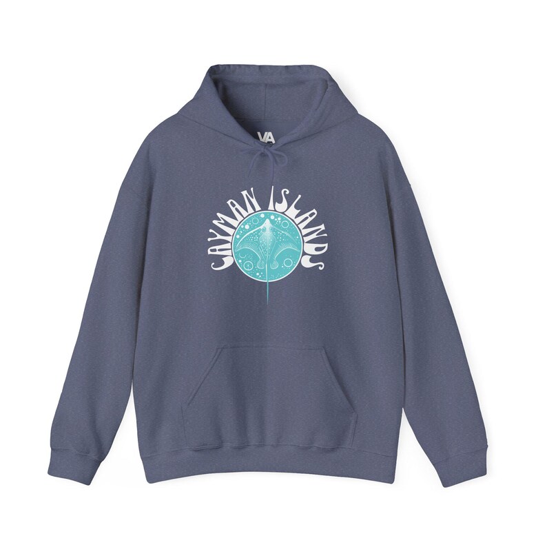 Caribbean Travel Hoodie, Soft Cotton Blend, Relaxed Fit (Unisex) image 11
