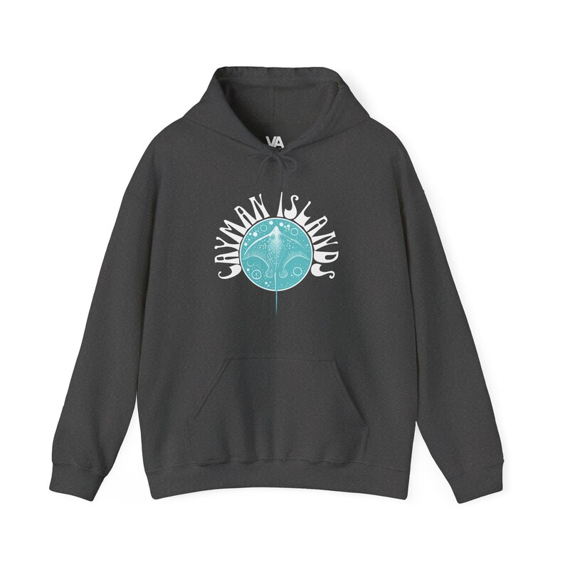 Caribbean Travel Hoodie, Soft Cotton Blend, Relaxed Fit (Unisex) image 8