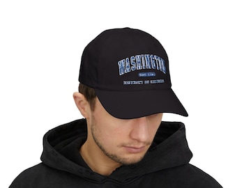 Gorra de viaje para papá: estilo Washington D.C. - Gorra informal para exteriores