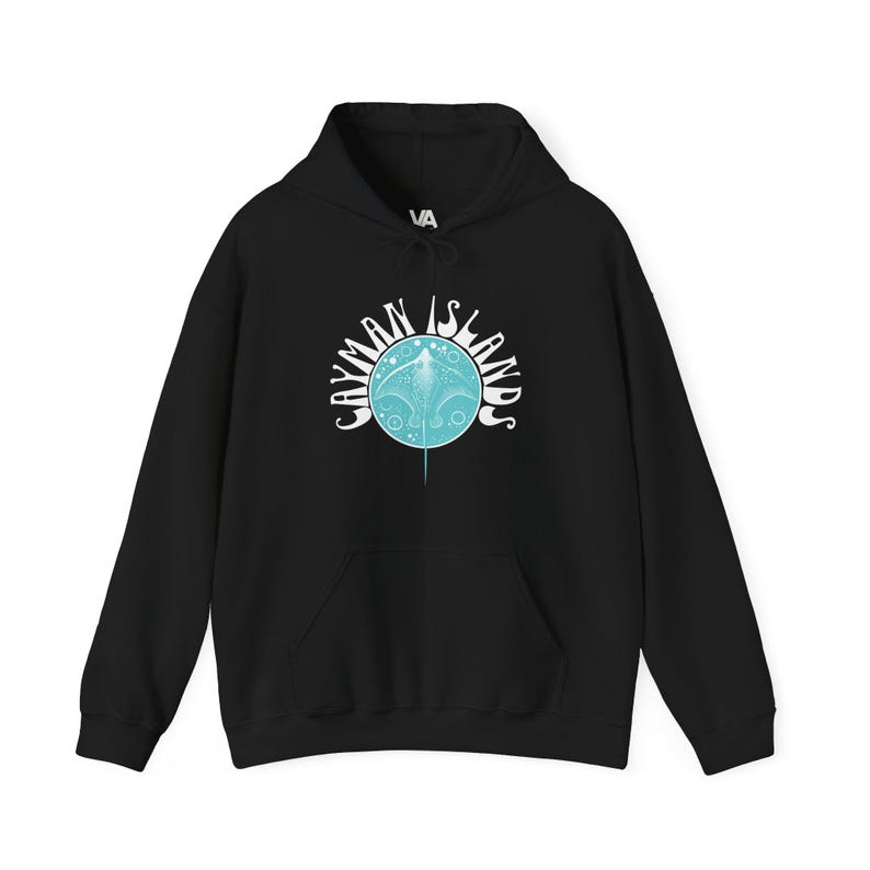 Caribbean Travel Hoodie, Soft Cotton Blend, Relaxed Fit (Unisex) image 4