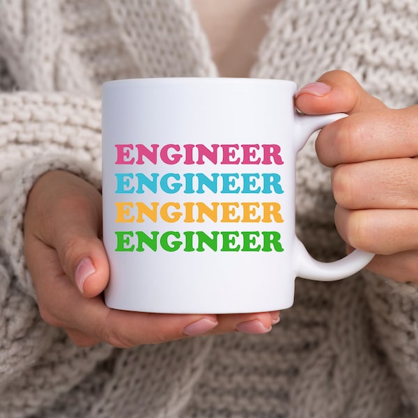 Engineer Mug Gift, Engineering Mugs, Software Developer, Engineer Life Mug, Technology Humor, Nerd Humor Mug, Chemistry, Science Lover Gift