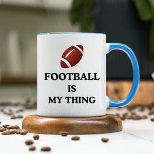 Football Lover Mug Football Lover Gift Football Coffee Mug Game Day Cup Football Team Gift Football Coach Mug American Football Player Gift
