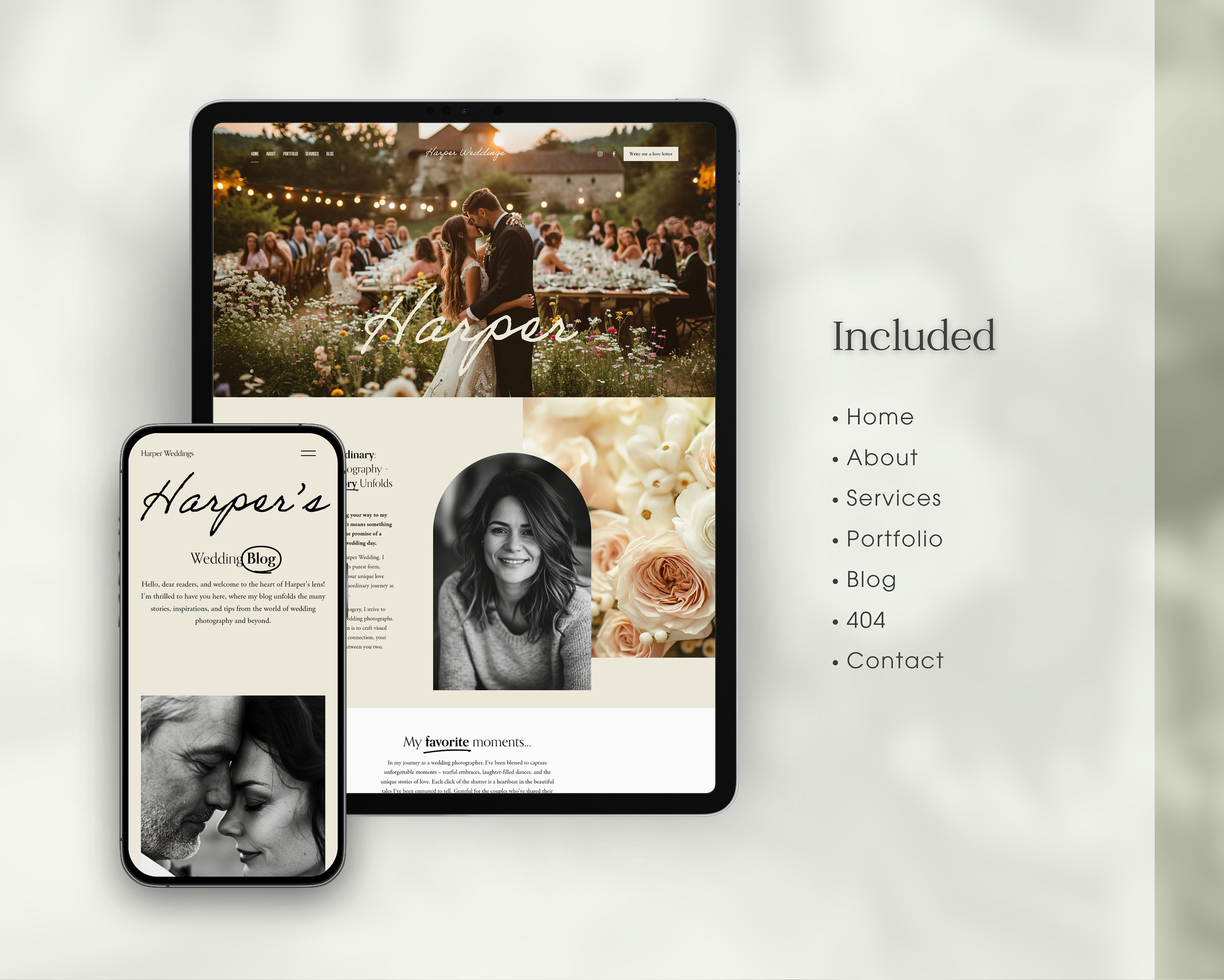 Squarespace 7.1 Template, Wedding Photography Website Template, Minimal ...