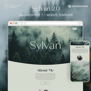 Squarespace 7.1 template, Coaching Website Template, Minimal Design, For Coaches and Therapists