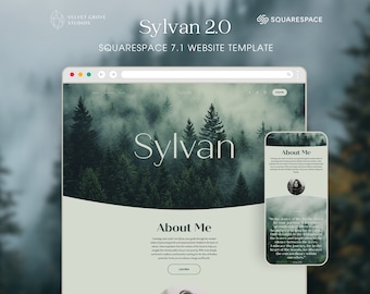 Squarespace 7.1 template, Coaching Website Template, Minimal Design, For Coaches and Therapists