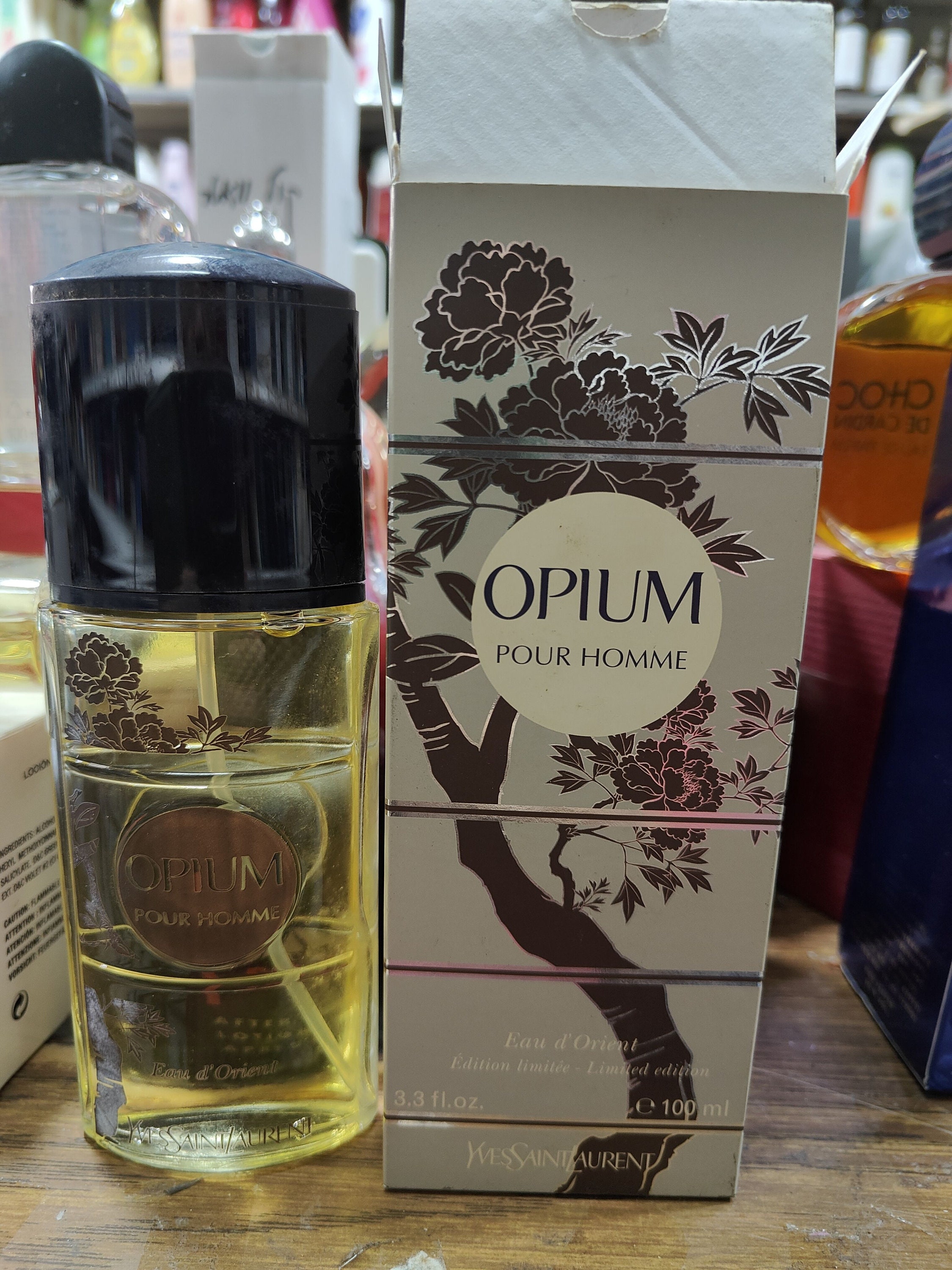 Opium Pour Homme Eau D orient Limited Edition Yves Saint Laurent for Men. Eau De Toilette 100ml Released Year 2007 Etsy