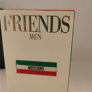 Vintage Moschino Friends Men After shave, No Spray 75 Ml, old formula Vintage, very Rare