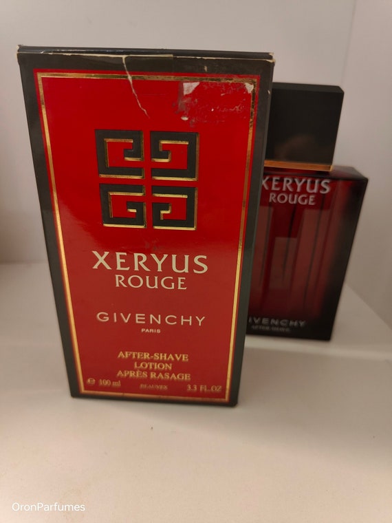 Vintage XERYUS Rouge Givenchy After Shave, Lotion, Apres