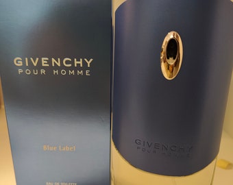 Vintage Givenchy Blue Label Eau de Toilette Spray, men, 100 ml, Vintage