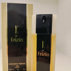 K de Krizia Krizia voor dames, DEODORANT-parfum 58 ml, spray, nieuw in doos! zeldzaam!!
