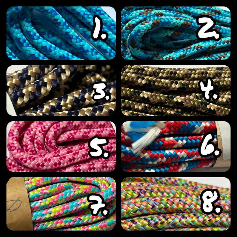 Rope Slip/grot Collar, Customisable 6mm, Waterproof Adjustable French