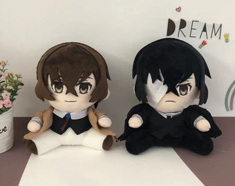 Anime Bungou Stray Dogs Poupée en peluche Dazai Osamu Cosplay