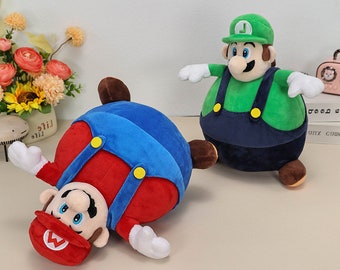 Game Creative Super Mario Luigi Fat Balloon Plush