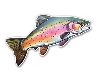 Rainbow Trout Decal Sticker