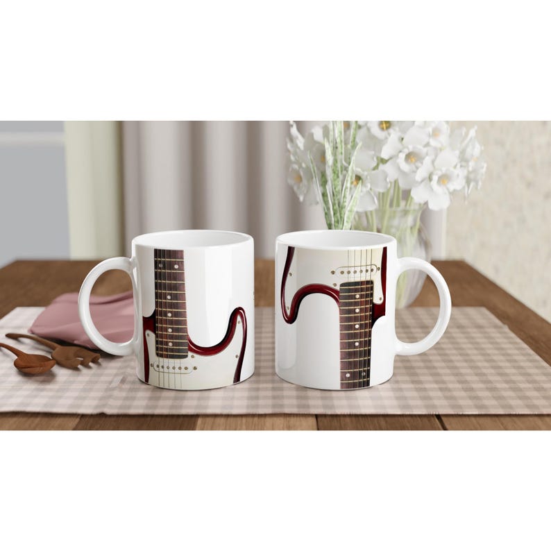Mugnificentdeals Electric Guitar Coffee Mug