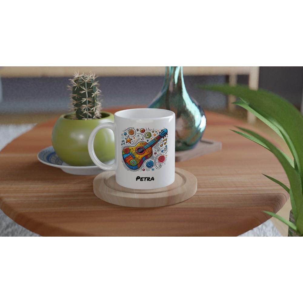Keramische Mok Met Tekening - Cadeau Voor Een Speciaal Persoon - 330 Ml Wit Keramiek