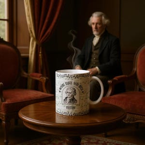 HAYDN MUSIC MUG - 11oz Ceramic Mug, Present for music enthusiast, birthday gift, Composer name humor