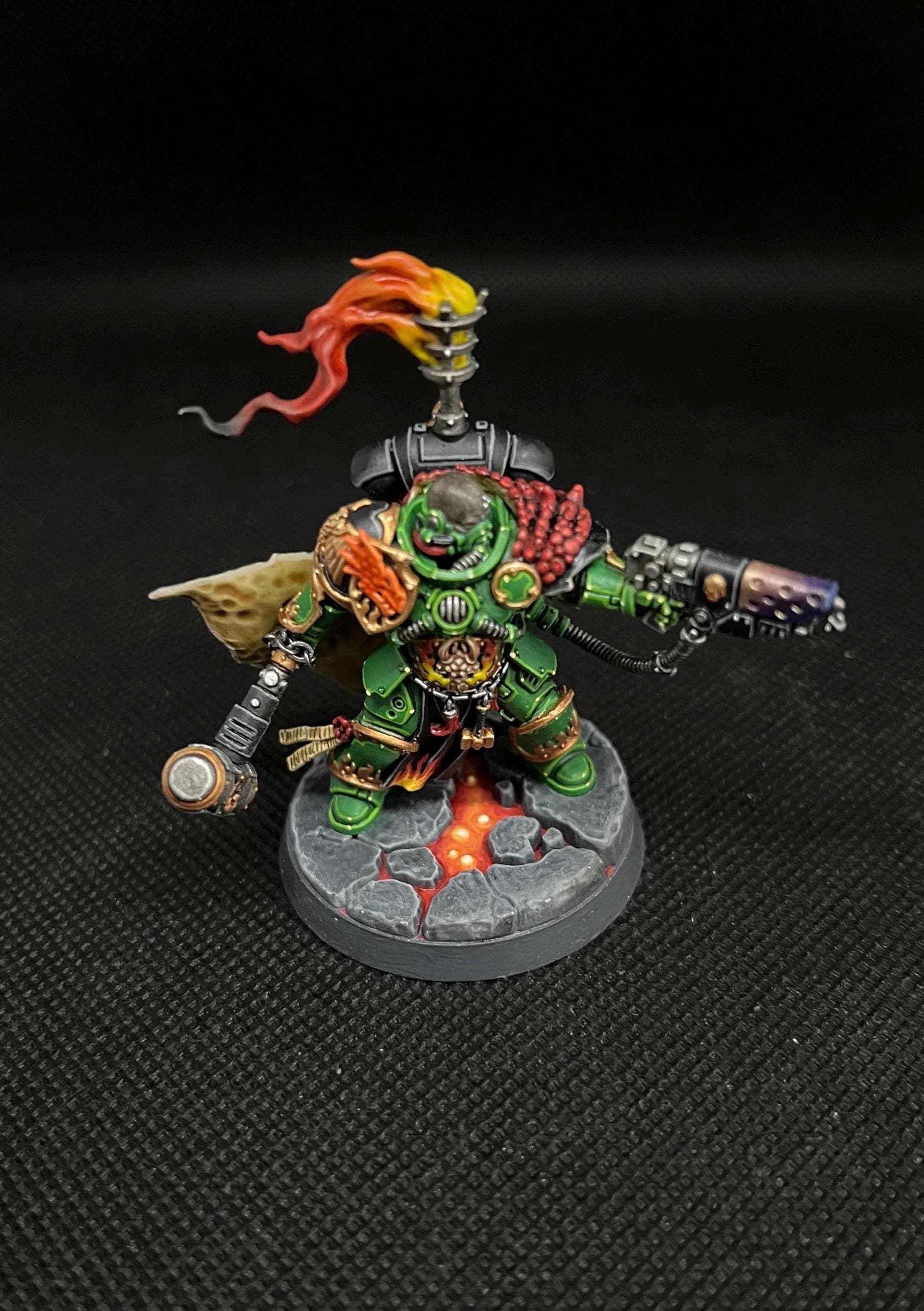 Adrax Agatone, Salamander Space Marines, Salamander Captain