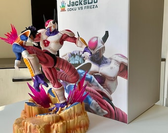 Frieza vs Gohan Figure 26 cm Anime StatueToy Dragon Ball Z Collectable With Box