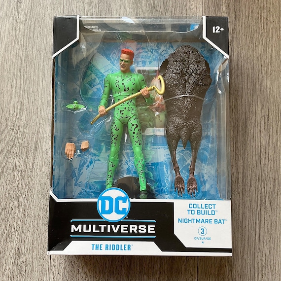 Figura de acción de McFarlane Toys Batman Forever El Acertijo DC Multiverse  18 CM - Main Image