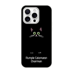 Black on Black Cat Flexi one piece iPhone 16 case, cat eyes ears whiskers claws, minimalist animal, funky phone case, cat lover