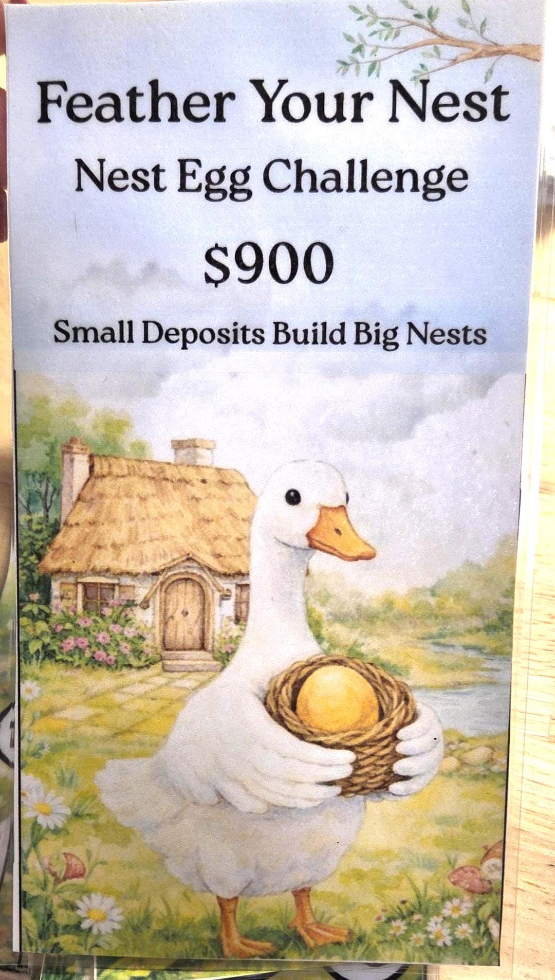 Goose Envelope Low Income Goose Savings Challenge Trackers and Envelopes for A6 ...