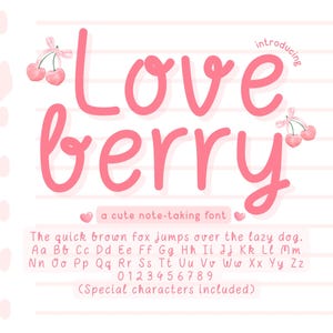 Handwriting font, Neat Handwritten font, Minimalist font, font for Goodnotes, Digital planner, iPad, Study note, Note taking, Back to school