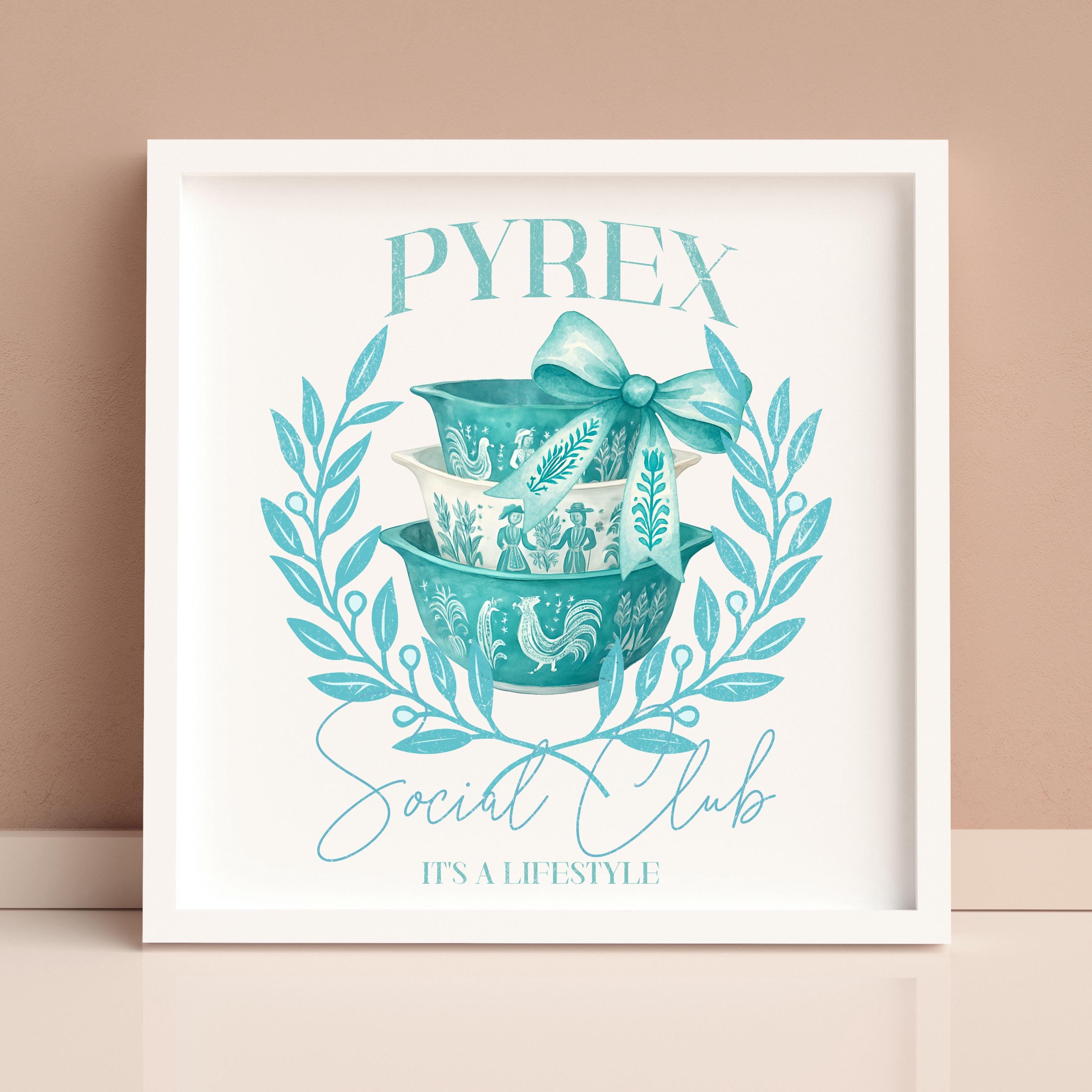 Pyrex Social Club PNG Clipart Bundle, Vintage Pyrex Stacked Bowls ...