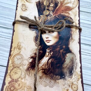 Páginas de Junk Journal - Gothic Steampunk 12 páginas de diario basura suministros de scrapbooking papeles efímeros dragones midevil