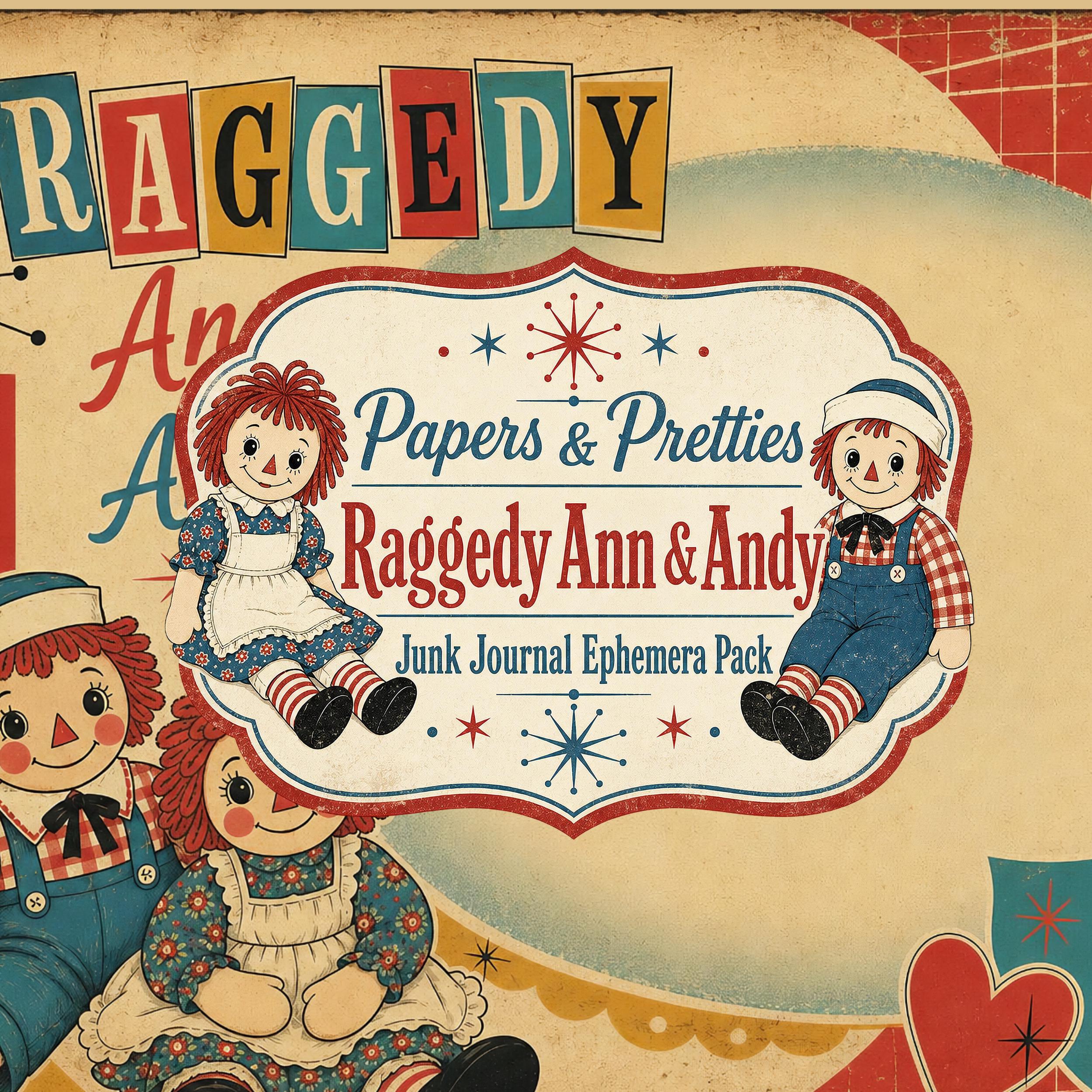 Raggedy Ann Cross Stitch Kit - Etsy