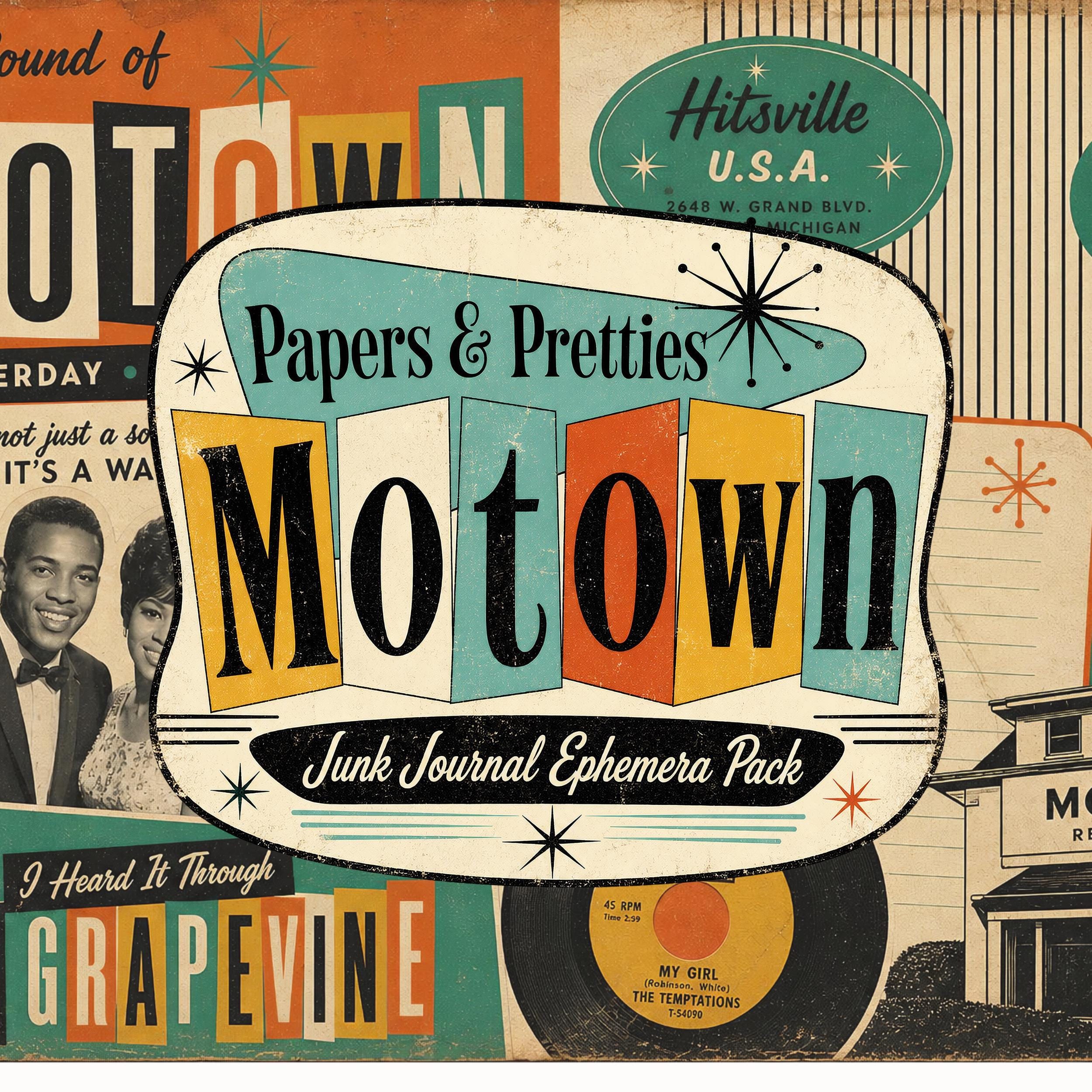 Motown Hitsville Usa - Etsy