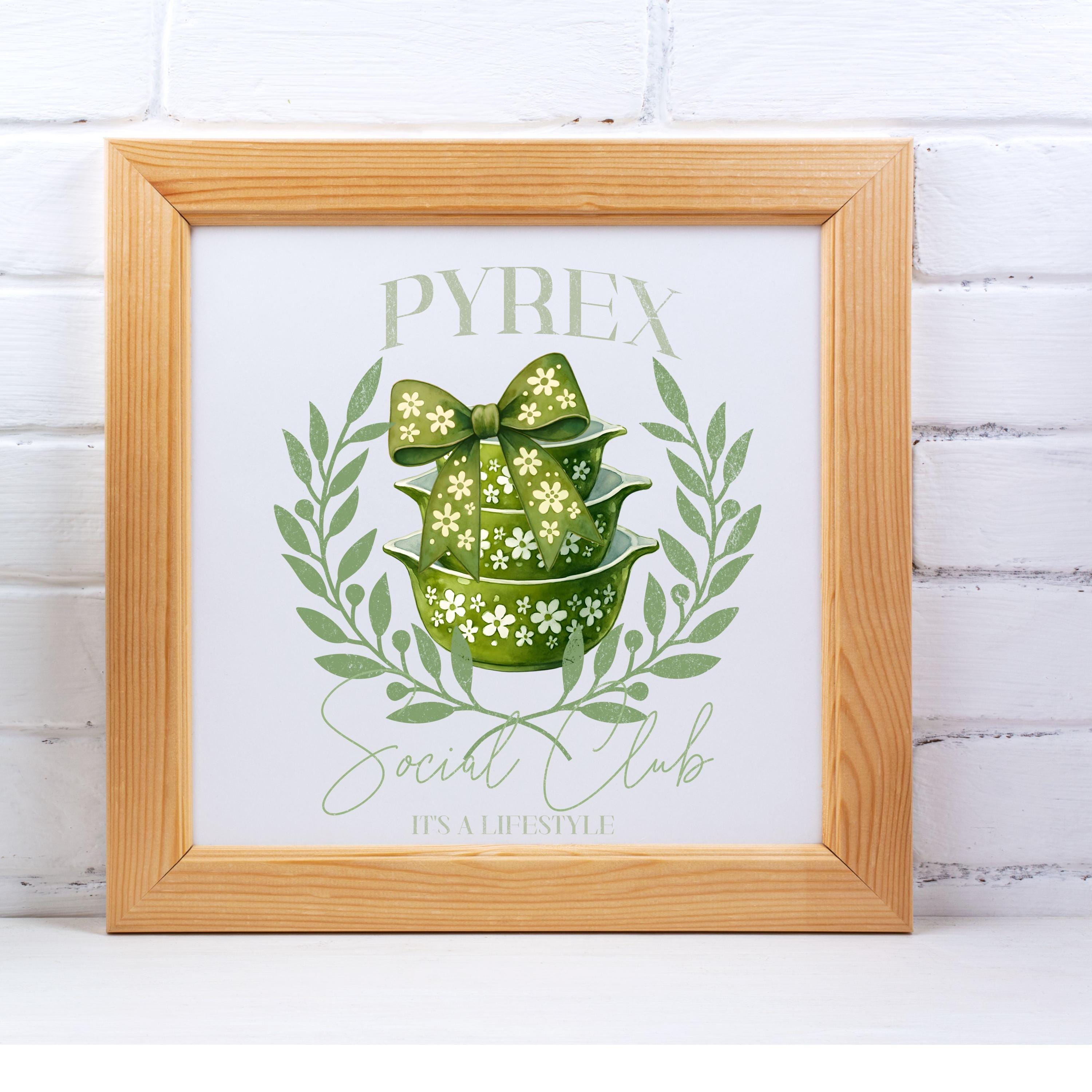 Pyrex Social Club PNG Clipart Bundle, Vintage Pyrex Stacked Bowls ...