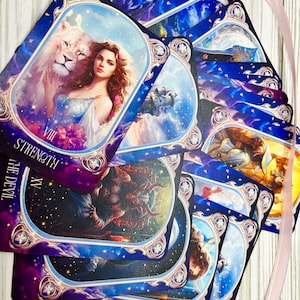 25 cartes de journal indésirables pour le jeu de cartes de tarot de conte de fées - fournitures pour carnet de scrapbooking cartes de journalisation indésirables