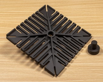 Soporte independiente para cables de conexión de sintetizador modular Eurorack