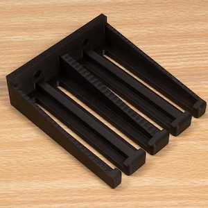 4 Slot, Wall Mount Eurorack Modular Synthesizer Patch Cable Holder