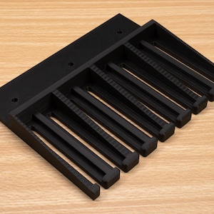 8 Slots, Desk Mount Eurorack Modular Synthesizer Patch Cable Holder