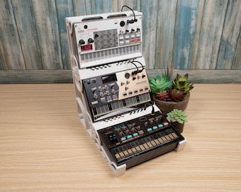 Soporte modular expandible para sintetizador Korg Volca