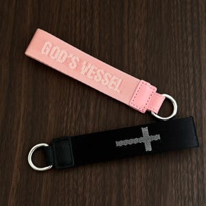 Llavero con la Vasija de Dios / Regalo cristiano / Llavero de pulsera / Pulsera para cristianos / Regalo para él y para ella