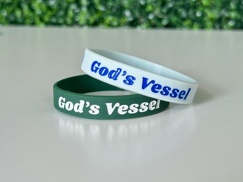Gods Vessel Wristband Christian Gift Christian Friendship Bracelet image 1
