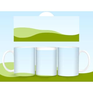 11oz Mug Canva Drag and Drop Mockup Canva Full Wrap Mockup 11oz Coffee Mug Mockup 3 Mug Mockup Canva Template Mug Overlay Mockup