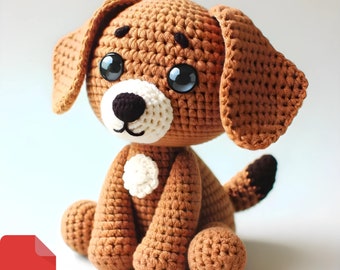 Dog Crochet Pattern Amigurumi for Dog Lovers. Bring Your Very Own Crochet Dog to Life