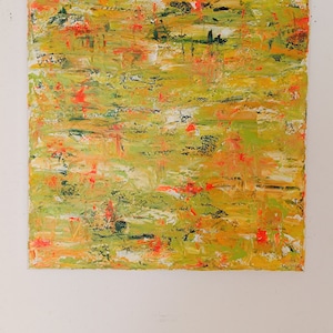Acrylic on canvas, abstract