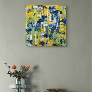 Acrylic on canvas, abstract