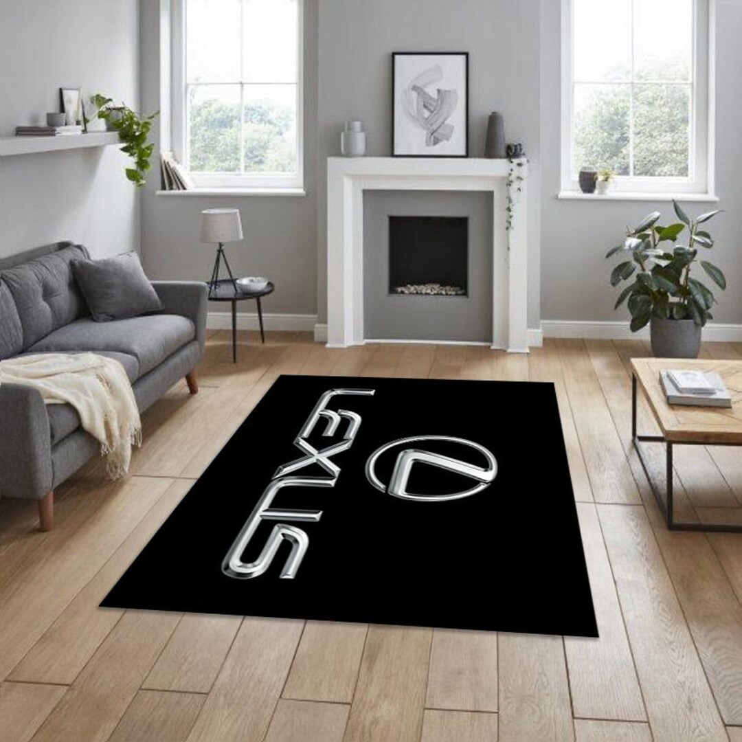 Lexus Logo Rug: Garage, Apartment, Man Cave Decor - Etsy