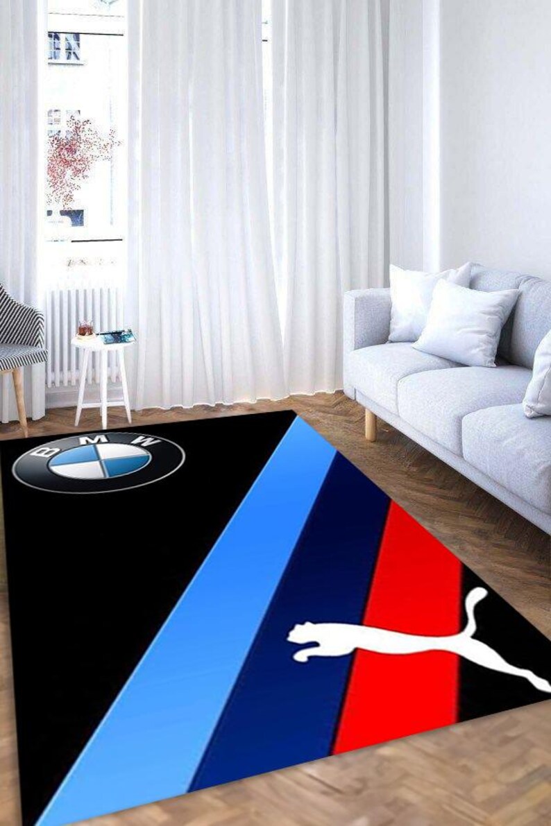 BMW M Logo Carpet: Garage, Man Cave, or Apartment Rug - Etsy