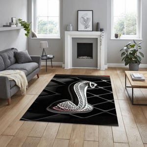shelby mustang rectangular carpet, man cave carpet, birthday gift, gift for fathers, garage carpet, to reward yourselfto reward yourself